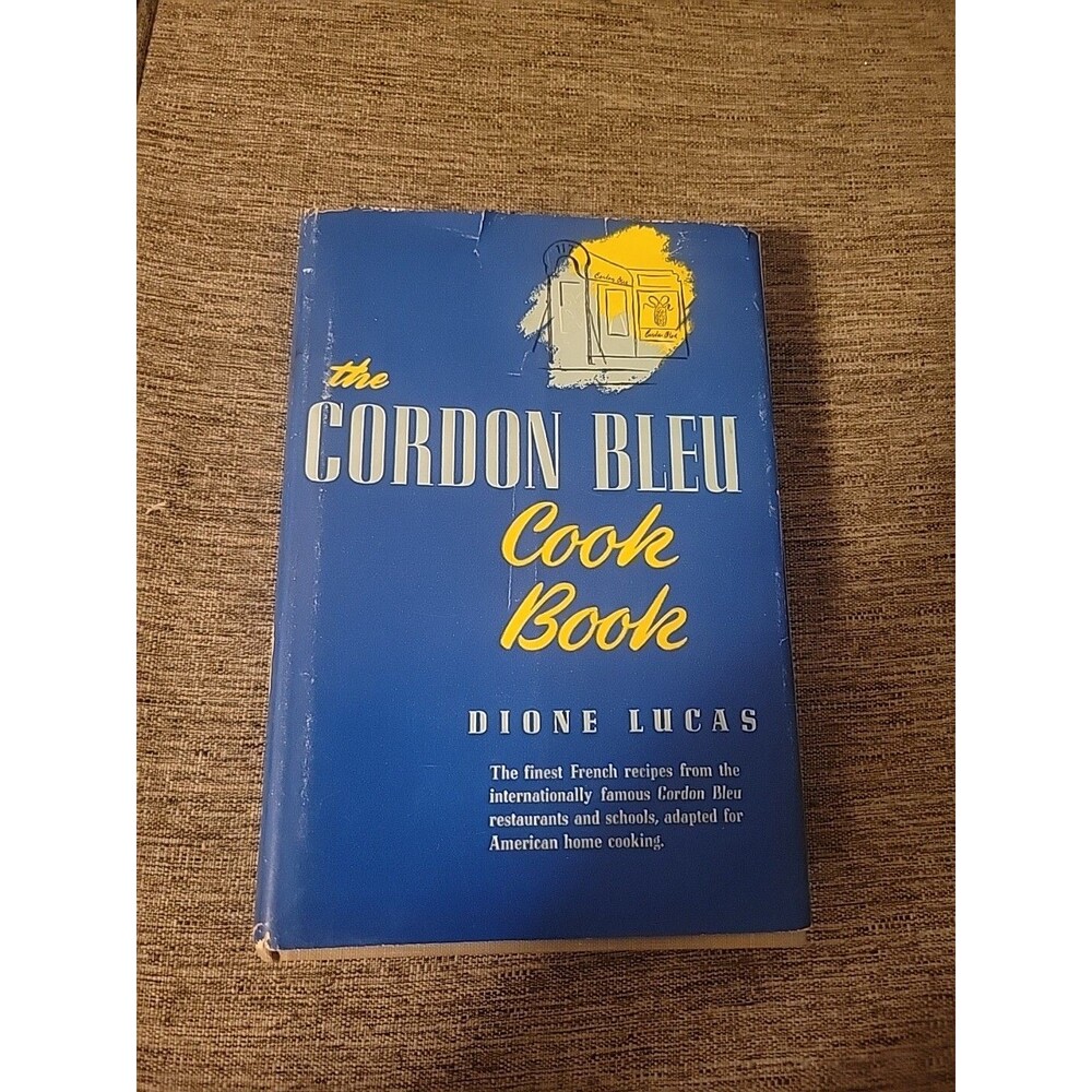 The Cordon Bleu Cook Book by Dione Lucas Vintage 1947 HC DJ Book French Cooking